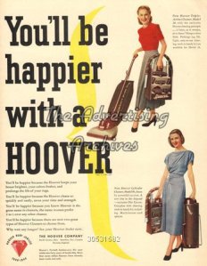 1940s USA Hoover Magazine Advert